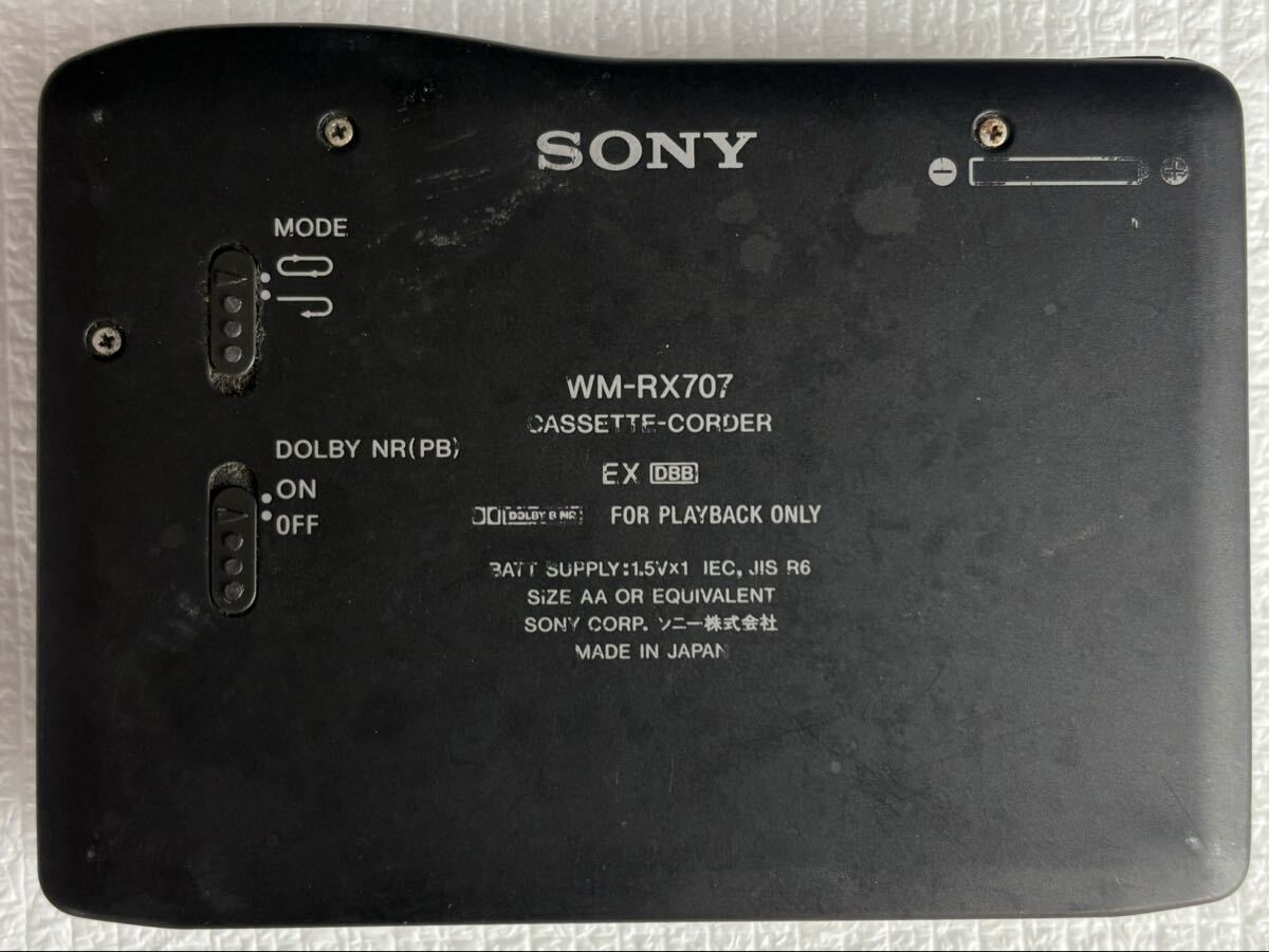  внутри 467[SONY| Sony ]SONY WALKMAN[WM-RX707] кассета магнитофон кассета ko-da- кассета Walkman 