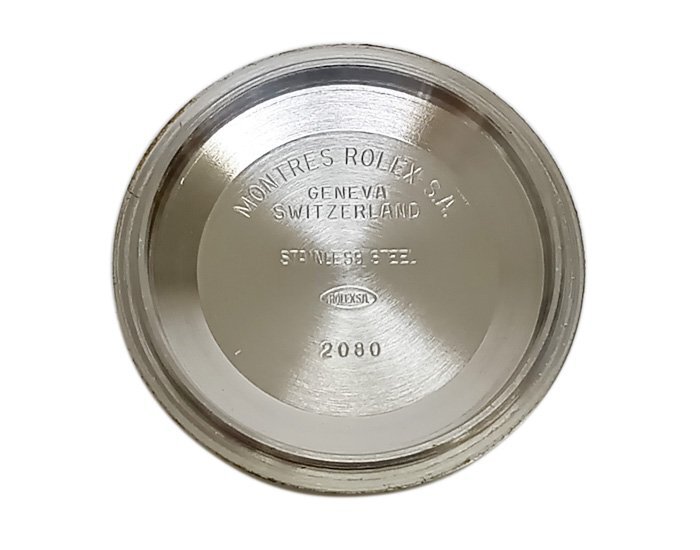 ROLEX ロレックス 腕時計 Ref.16203 P番台 Cal.3135 デイトジャスト メンズ グレー ローマン インデックス K18/SS コンビ 自動巻 AT 不動品_画像10