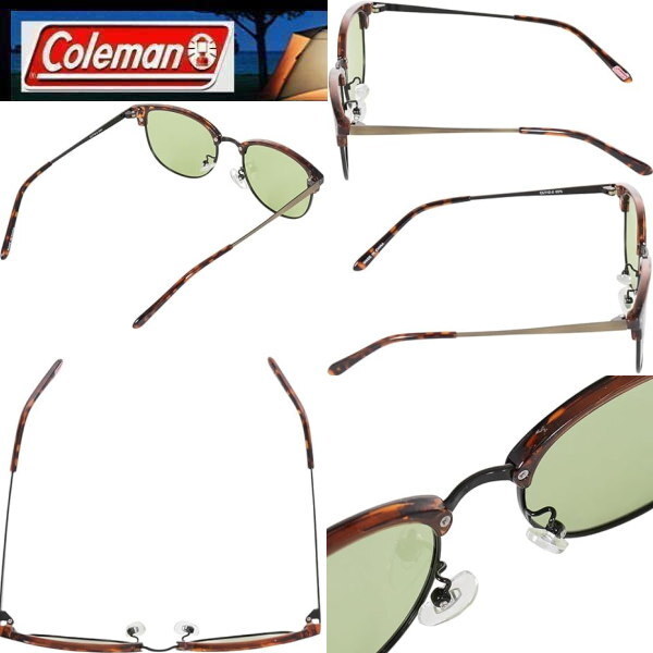 [2 шт. комплект ] поляризованный свет солнцезащитные очки Coleman Coleman мода .. свет цвет линзы солнцезащитные очки CLT02-1/12-2