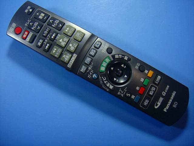 N2QAYB000188 Panasonic パナソニック BDレコーダー リモコン 送料無料 スピード発送 即決 動作確認済 不良品返金保証 純正 D5167_画像1