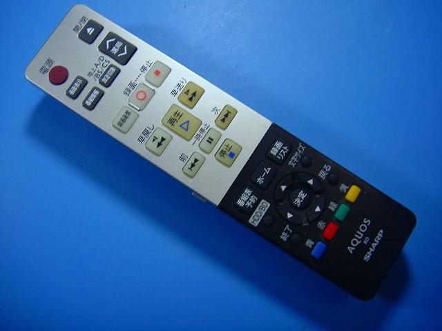 GA963PA シャープ SHARP BDレコーダー リモコン 送料無料 スピード発送 即決 動作確認済 不良品返金保証 純正 D5160_画像1