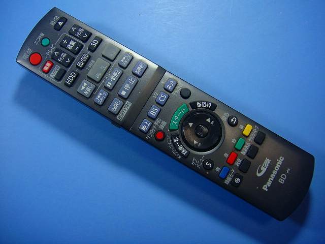 N2QAYB000686 Panasonic パナソニック BDレコーダー リモコン 送料無料 スピード発送 即決 動作確認済 不良品返金保証 純正 D5172_画像1
