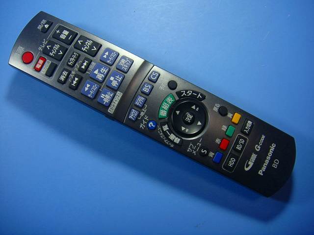 N2QAYB000297 Panasonic パナソニック BDレコーダー リモコン 送料無料 スピード発送 即決 動作確認済 不良品返金保証 純正 D5162_画像1