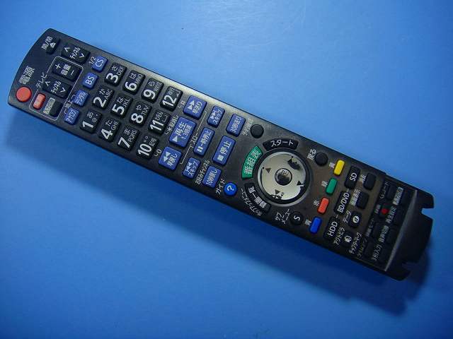 N2QBYB000009 Panasonic パナソニック BDレコーダー リモコン 送料無料 スピード発送 即決 動作確認済 不良品返金保証 純正 D5173_画像1