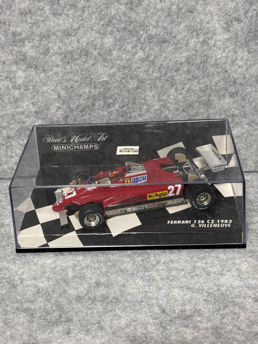 PMA 1/43フェラーリ 126 C2 1982 ヴィルヌーブ_画像1