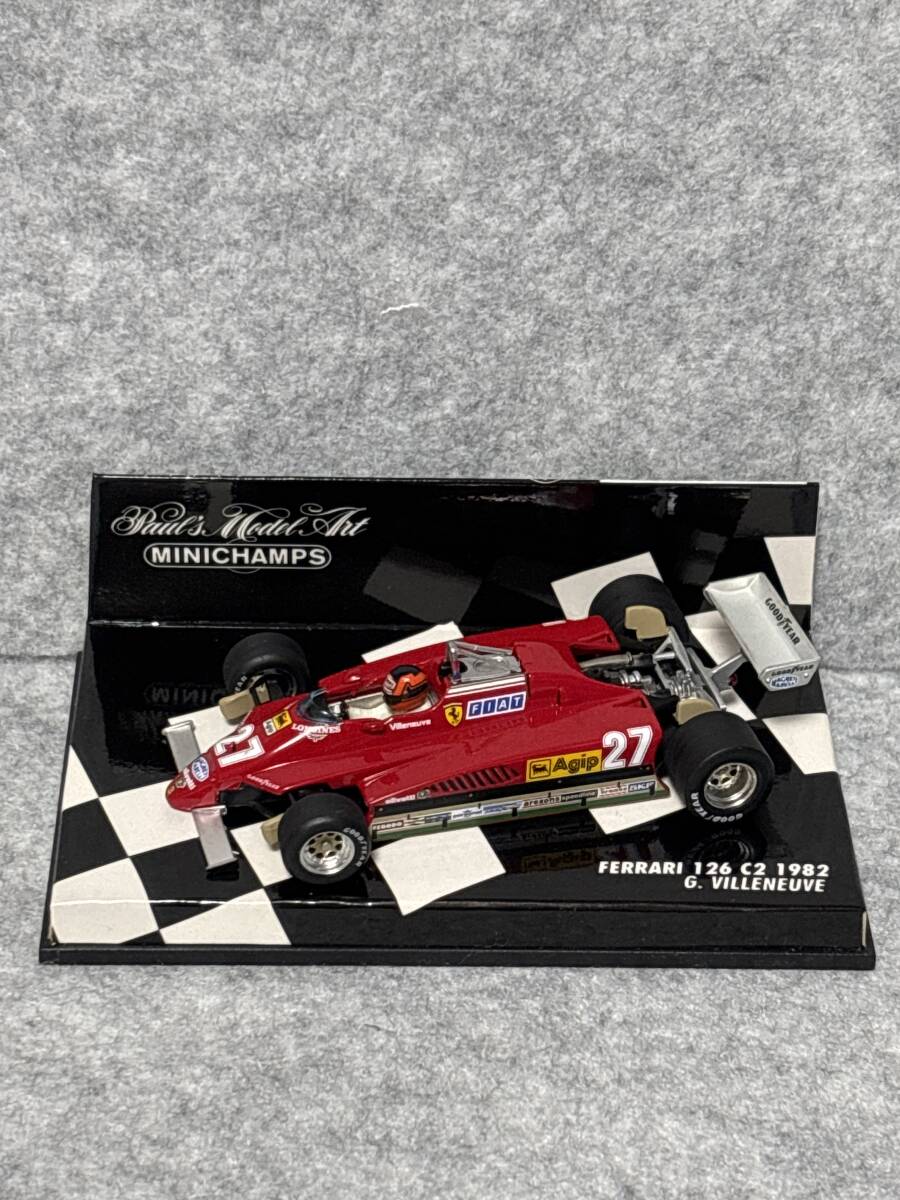 PMA 1/43フェラーリ 126 C2 1982 ヴィルヌーブ_画像5