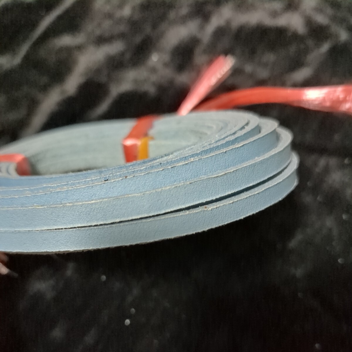 gla скоба бледно-голубой 120. и больше 5шт.@ перчатка шнур бейсбол ремонт шнур перчатка бейсбол кожа шнур 