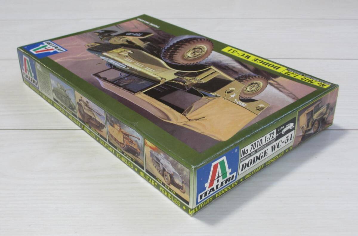 ジャンク・未組立品 ★ ITALERI / イタレリ　1/72　DODGE WC-51 ★ ダッジ WC-51　No.7010_画像8