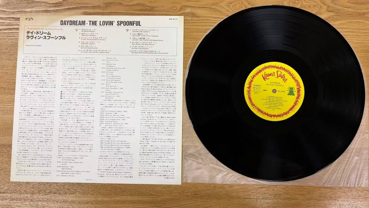 帯付 美盤 LP/ザ・ラヴィン・スプーンフル (THE LOVIN SPOONFUL)「Daydream (1982年・VIP-4177)」 NB1124-04_画像3
