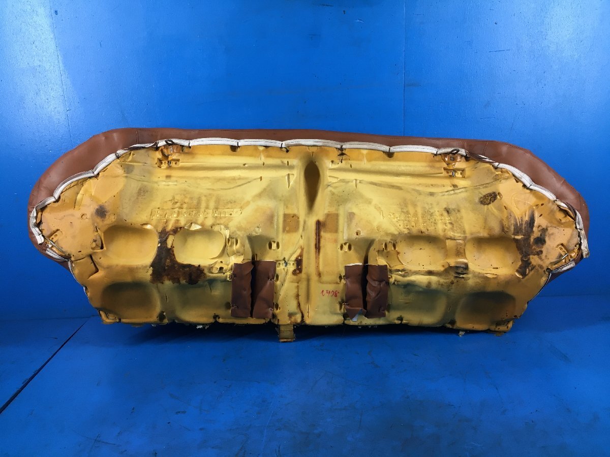 N987 Z18-2 ラシーン RFNB14【純正 リアシート ブラウン系 レザー】_画像3