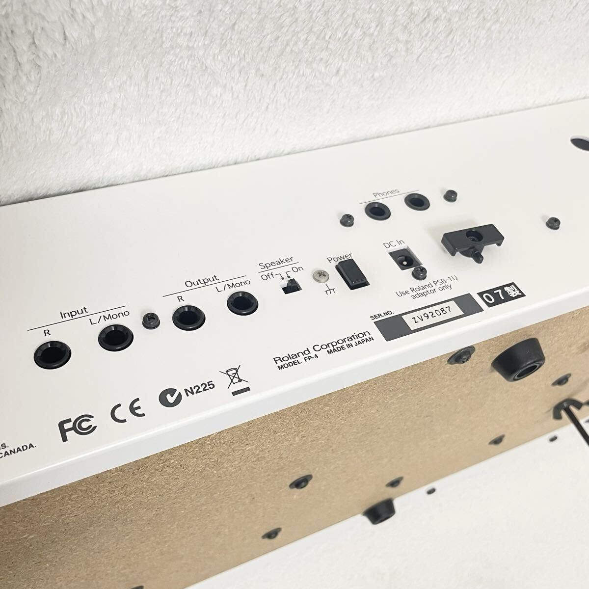 Roland 電子ピアノ FP−4 キーボード ローランド 88鍵 鍵盤楽器 スタンド付き_画像8