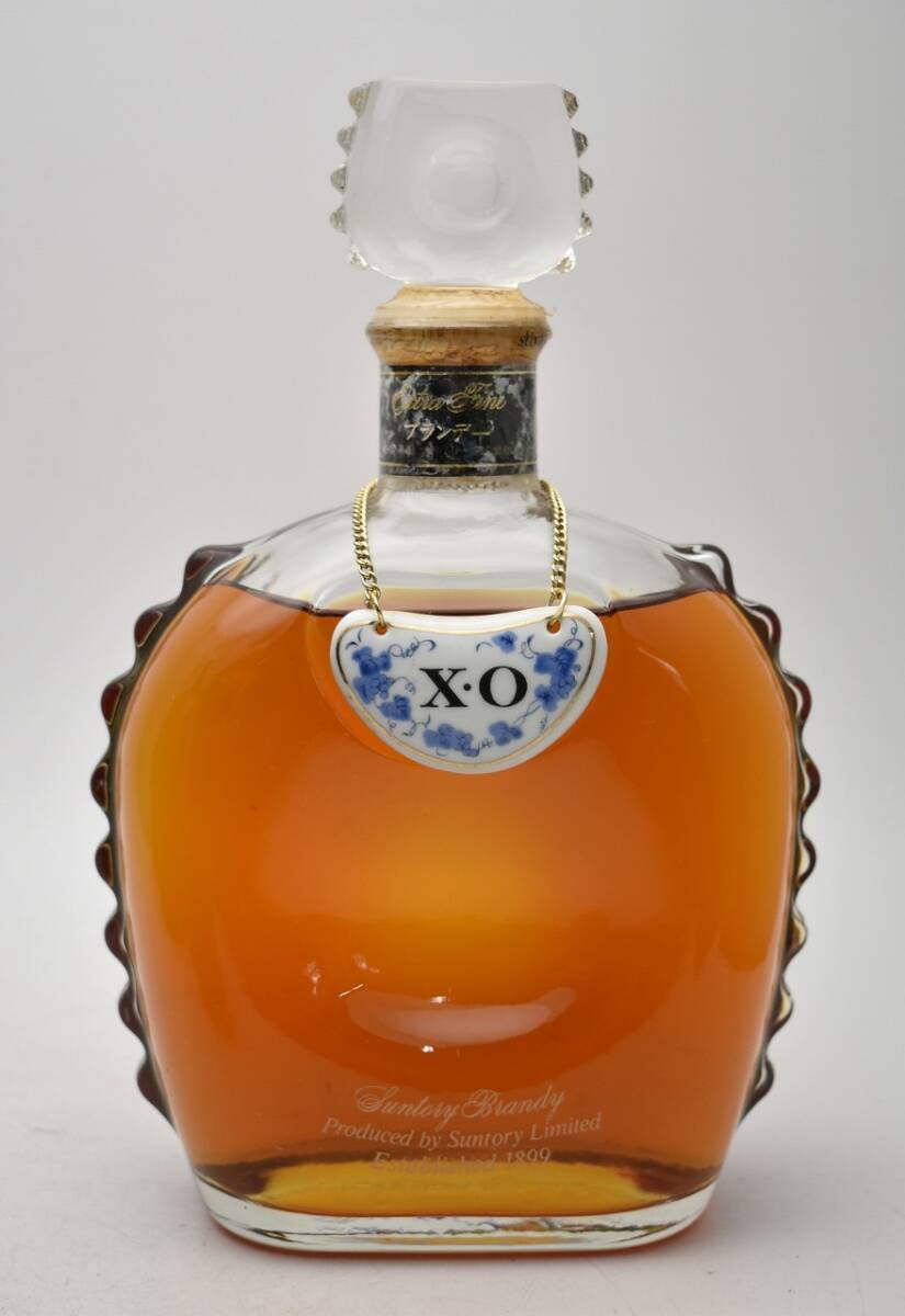 *3651* не . штекер бренди 4шт.@NIKKAnikaSUNTORY Suntory XO Deluxe extra штраф 660ml 700ml