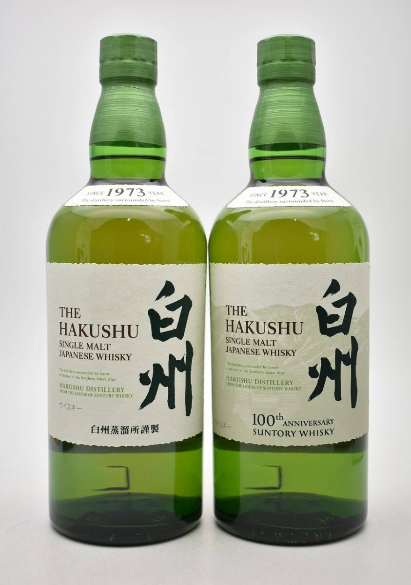 *3649* не . штекер SUNTORY WHISKY Suntory виски белый .1973 2 шт односолодовый 100 anniversary commemoration этикетка 700ml 43 раз с коробкой 