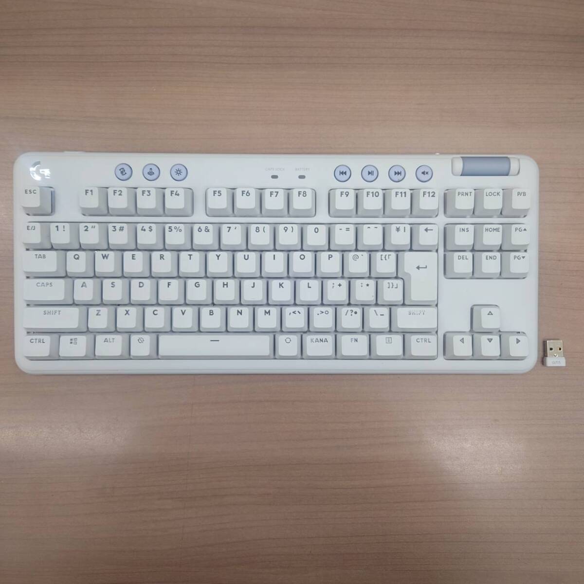 ★【logicool ロジクール】ロジクール G ゲーミングキーボード G715 通電〇 テンキーレス メカニカルキーボード ★22079_画像2