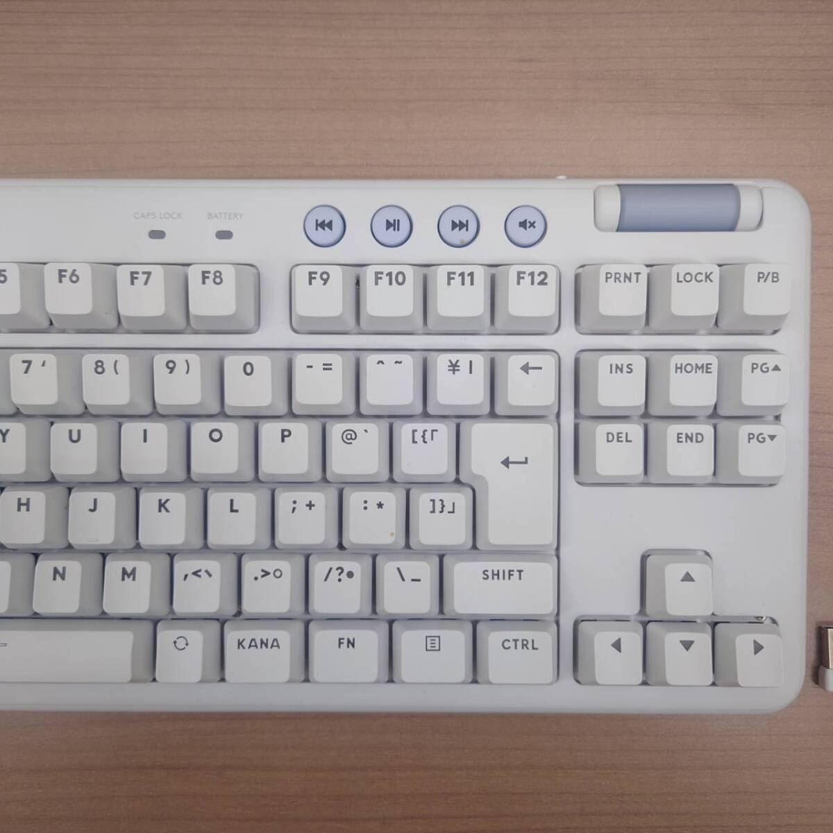 ★【logicool ロジクール】ロジクール G ゲーミングキーボード G715 通電〇 テンキーレス メカニカルキーボード ★22079_画像4