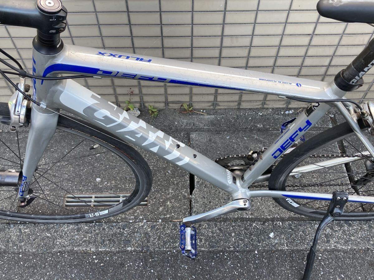 GIANT DEFY 2 ジャイアント デファイ 2 サイズ500mm(M) 前2×後10段 シマノTiagra カーボンフォーク【手渡し限定 越谷市】_画像10