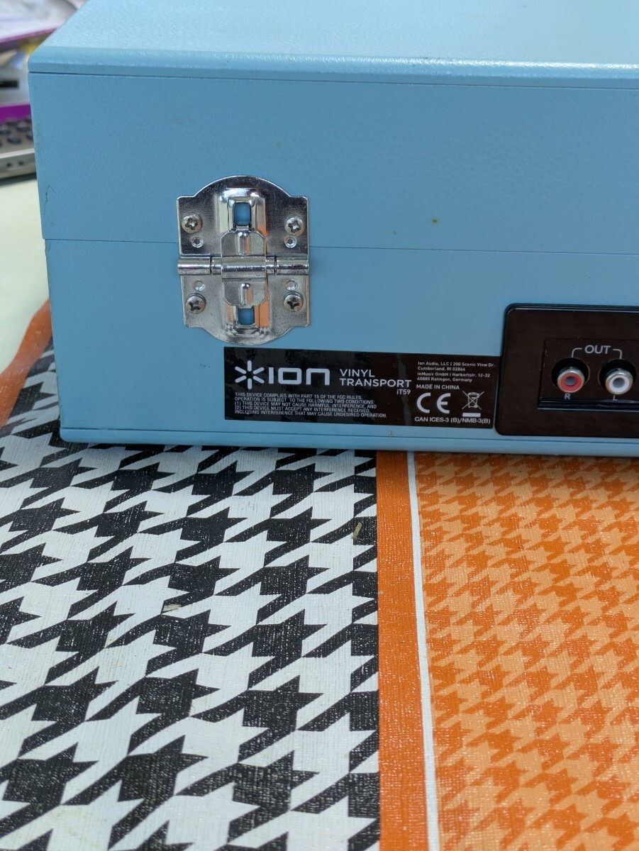 ION ポータブルレコードプレーヤー_画像4