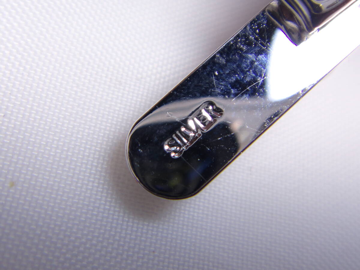  Akoya жемчуг книга@ жемчуг книга@ жемчуг запонки булавка для галстука 2 пункт . суммировать все блеск teli шар SILVER925 печать примерно 21.47g Vintage D723