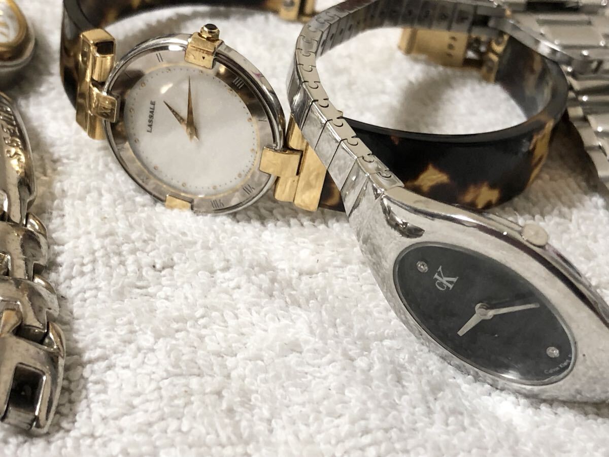 1円　SEIKO CASIO スウォッチ　クォーツ　20本　まとめ　まとめ売り　腕時計　時計 セイコー　カシオ　現状品　デイデイト　ジャンク　_画像5