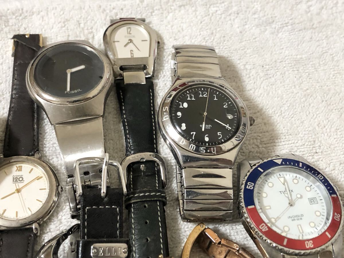 1円　SEIKO CITIZEN CASIO タイメックス　セイコー　シチズン　カシオ　20本　まとめ　まとめ売り　腕時計　時計　現状品　クォーツ　_画像6