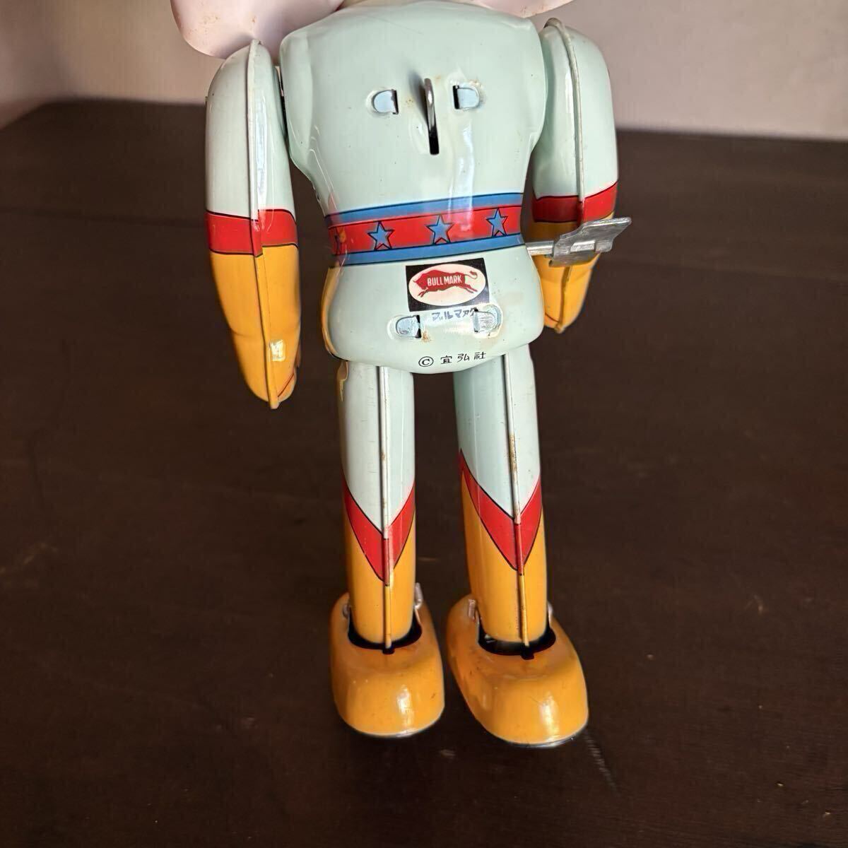  передвижной товар [ Gekko Kamen жестяная пластина zen мой фигурка ]bruma.k с коробкой подлинная вещь Showa Retro .. фирма 2 пара ходьба 