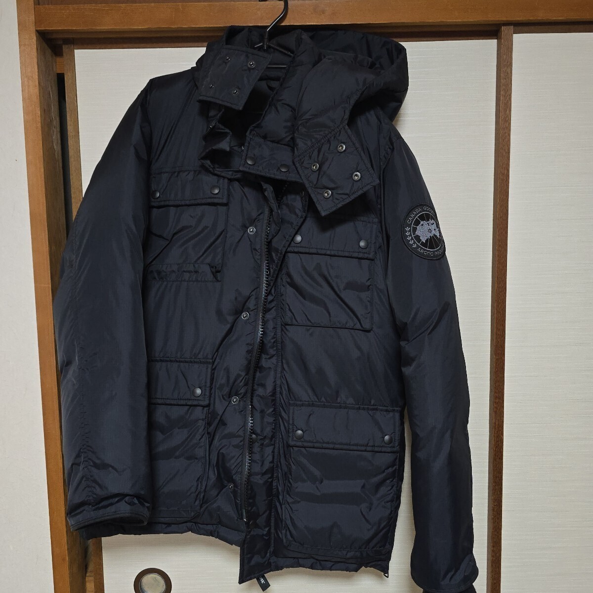 ダウンジャケット　カナダグース　CANADA GOOSE　ブラック　美品 黒_画像1