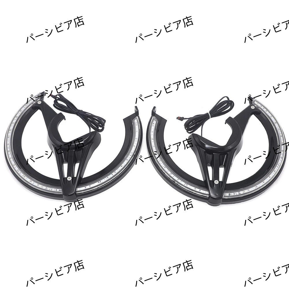  бесплатная доставка Honda GL1800 Goldwing для тормозной диск LED кольцо чёрный 