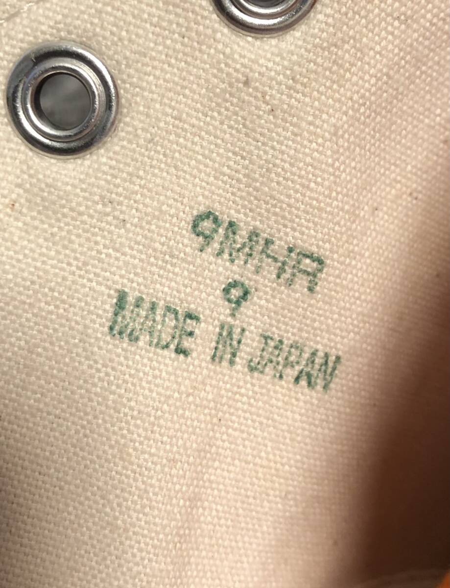 1 иен ~ прекрасный товар CONVERSE ALL STAR J OX Hi сделано в Японии orange 27.5cm US 9 все Star высокий молния Taylor спортивные туфли 