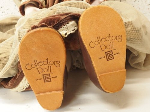 1150193w【Collectors Doll JUMEAU CD-102】コレクターズドール ジュモー ビスクドール/中古品/全長46㎝程/昭和レトロ 陶器 西洋人形_画像3