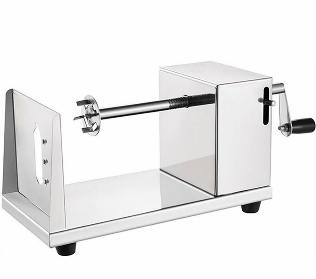 トルネードポテトカット スパイラル型 ポテトカッター クルクル お祭りの屋台 パーティ 家庭用 業務用 美味しいトルネードポテト作り_画像7