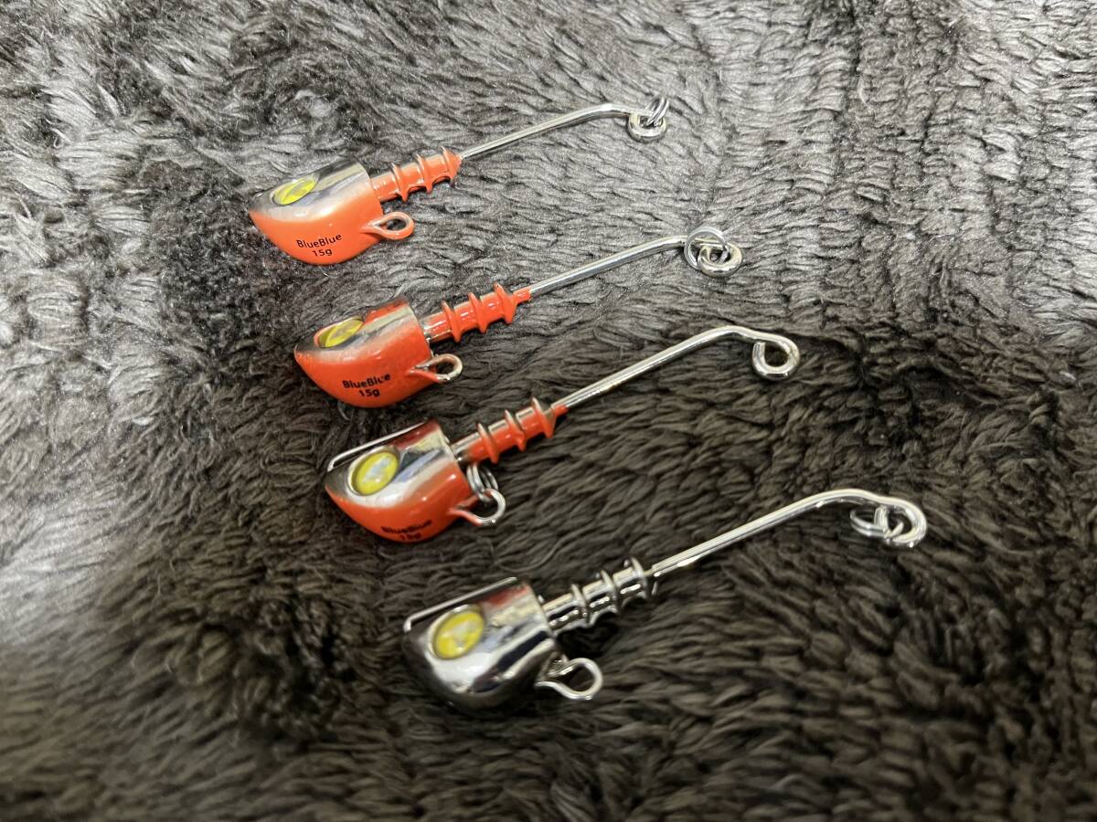 ジョルティ 15g ジグヘッドセット | JOLTY blueblue （検索： VJ IJ コアマン R32 UKベイト ローリングベイト RJ ナレージ アルカリ ）_画像1