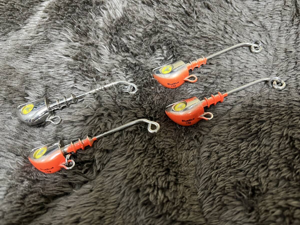 ジョルティ 15g ジグヘッドセット | JOLTY blueblue （検索： VJ IJ コアマン R32 UKベイト ローリングベイト RJ ナレージ アルカリ ）_画像2