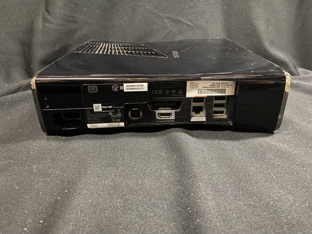 ★XBOX360 本体★中古品/Microsoft/マイクロソフト/プレミアムリキッドブラック/250GB/箱付き/動作未確認/ ゲーム1_画像7