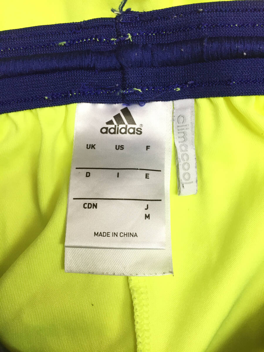 a■美品 子供用 JFAサッカー日本代表デザイン サッカーパンツ M/可 adidasアディダス_画像3