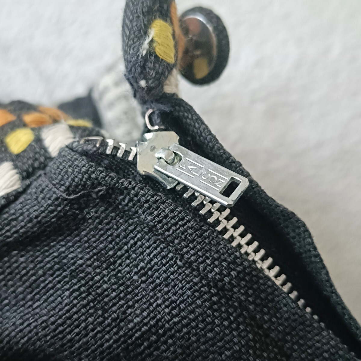 グアテマラ製 ハンドメイドスカート 民族衣装 手織 キッズ エスニック フォークロア アニマル 刺繍 ヴィンテージ古着 ヒッピー ボヘミアン_画像6