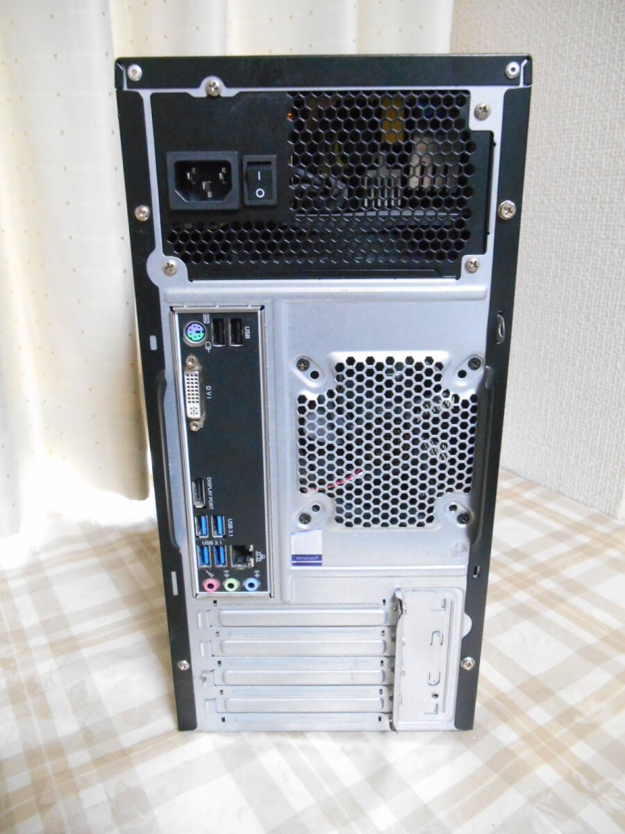 ★iiyama　PC　i5-8400　メモリ16GB　M.2　SSD256GB　Windows11【動作確認品】_画像4