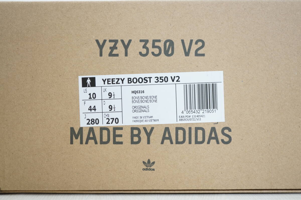  восток - : не использовался [ADIDAS/ Adidas Originals ]YEEZY BOOST 350 V2 легкий форсирование 350 V2 BONEbo-nHQ6316 ② 28.0.* бесплатная доставка *