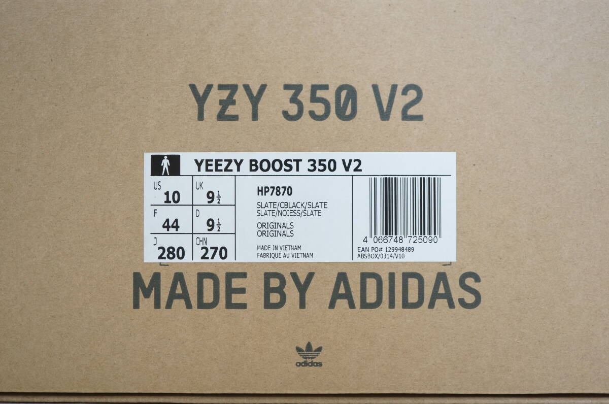  восток - : не использовался [ADIDAS/ Adidas Originals ]YEEZY BOOST 350 V2 легкий форсирование 350 V2s rate черный HP7870 28.0.* бесплатная доставка 