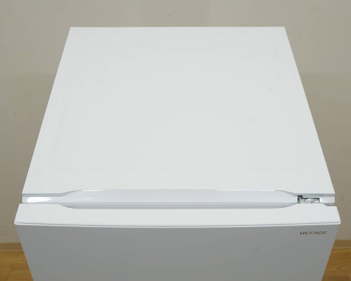 前ダ：【ヤマダオリジナル】REFAGE 2ドア 冷凍冷蔵庫 159L YRZ-F15MW 2025年 ホワイト系 耐熱トップテーブル ★送料無料★_画像4