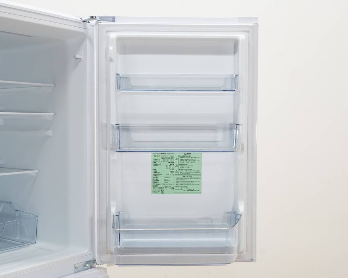 前ダ：【ヤマダオリジナル】REFAGE 2ドア 冷凍冷蔵庫 159L YRZ-F15MW 2025年 ホワイト系 耐熱トップテーブル ★送料無料★_画像5