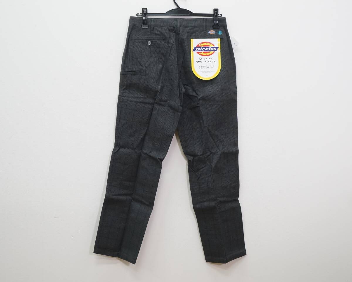 東ハ:未使用【STUSSY × DICKIES】ステューシー ディッキーズ コラボ ワークパンツ 32 チェック柄 紙タグ付 ★送料無料★_画像4