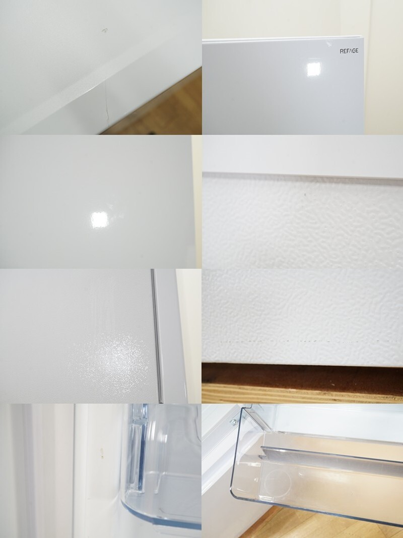 前ダ：【ヤマダオリジナル】REFAGE 2ドア 冷凍冷蔵庫 159L YRZ-F15MW 2025年 ホワイト系 耐熱トップテーブル ★送料無料★_画像9