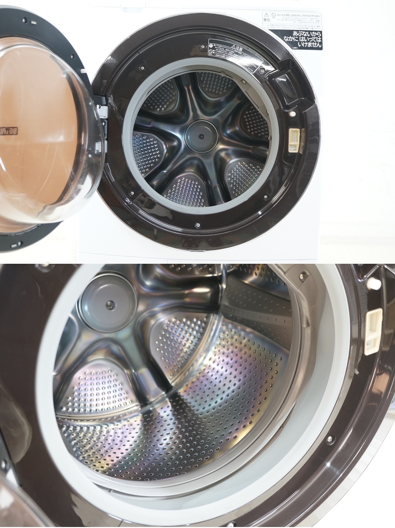  восток - :[ Hitachi ] большой барабан барабанного типа стирка сушильная машина 10.0/6.0.BD-SG100GL 2022 год сделано в Японии левый открытие . скорость .. course автоматика . похоже .* бесплатная доставка *