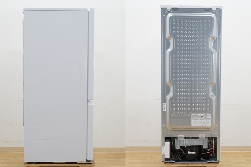 前ダ：【ヤマダオリジナル】REFAGE 2ドア 冷凍冷蔵庫 159L YRZ-F15MW 2025年 ホワイト系 耐熱トップテーブル ★送料無料★_画像3