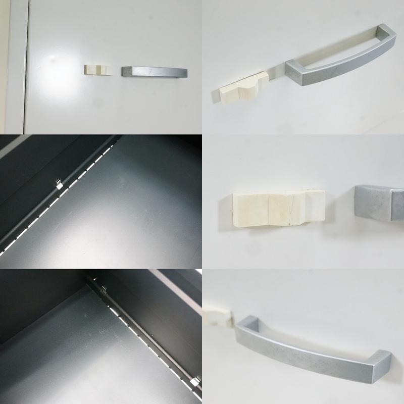 東ハ:スチール家具ブランド【ceha社】オフィス家具 ファイリングキャビネット 高さ約101.5㎝ 幅約40×奥行約63㎝ 鍵付き書庫 ★送料無料★_画像8