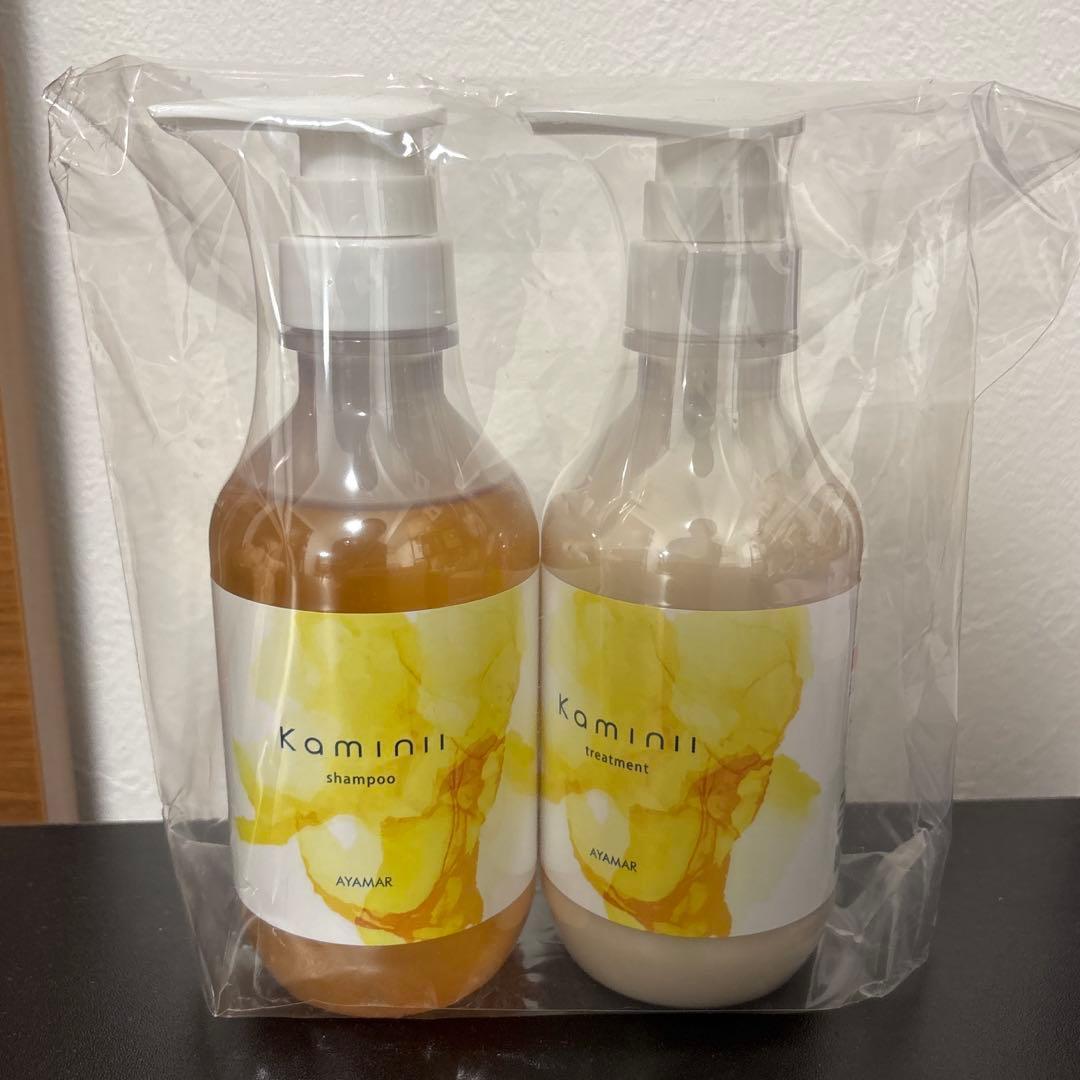 カミニー Kaminili リッチモイスト シャンプー トリートメント セット_画像1