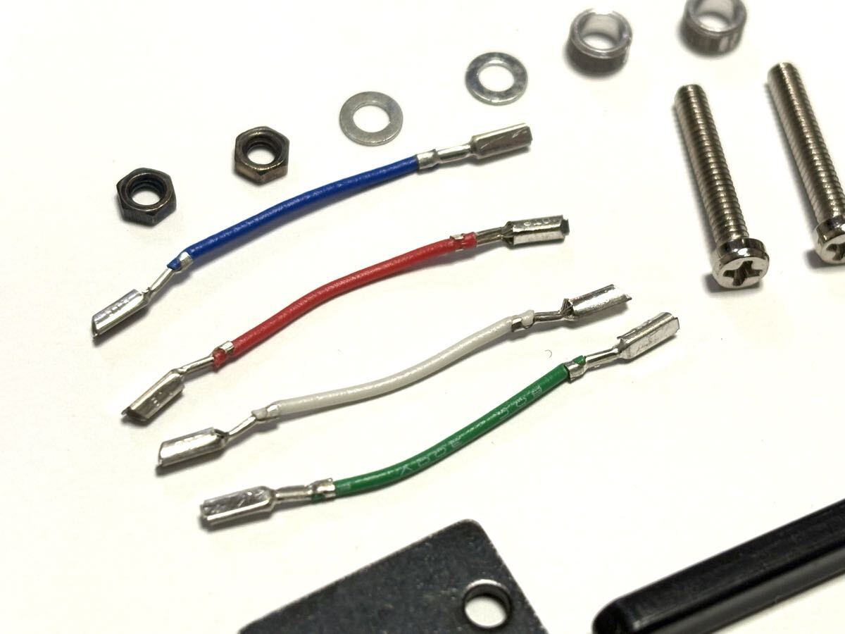 ◎未使用　Shure シュアー　カートリッジ　レコード針　リード線、工具等　ネジ　付属品_画像3