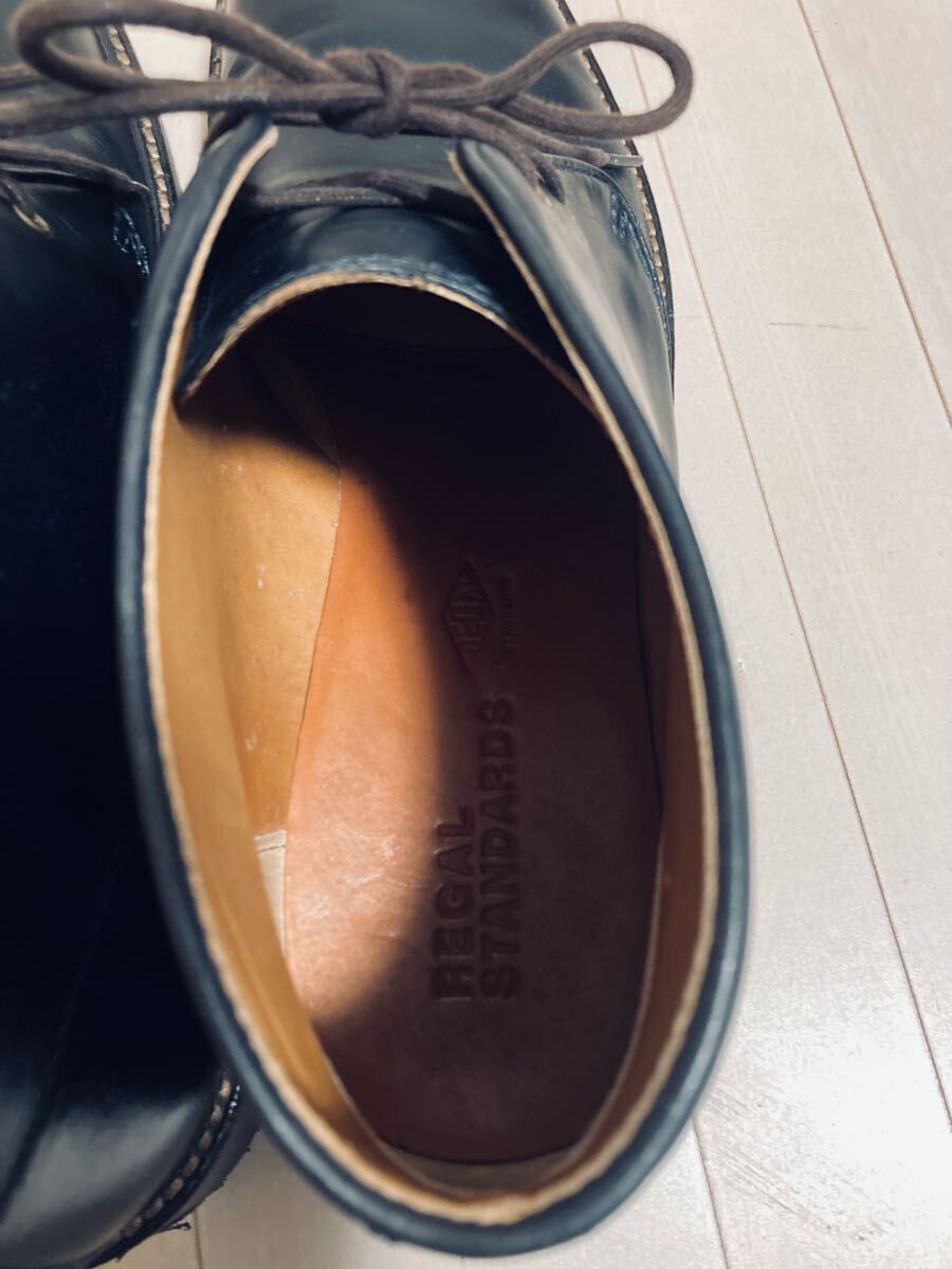 REGAL リーガル　ブーツ　26 ネイビー_画像5