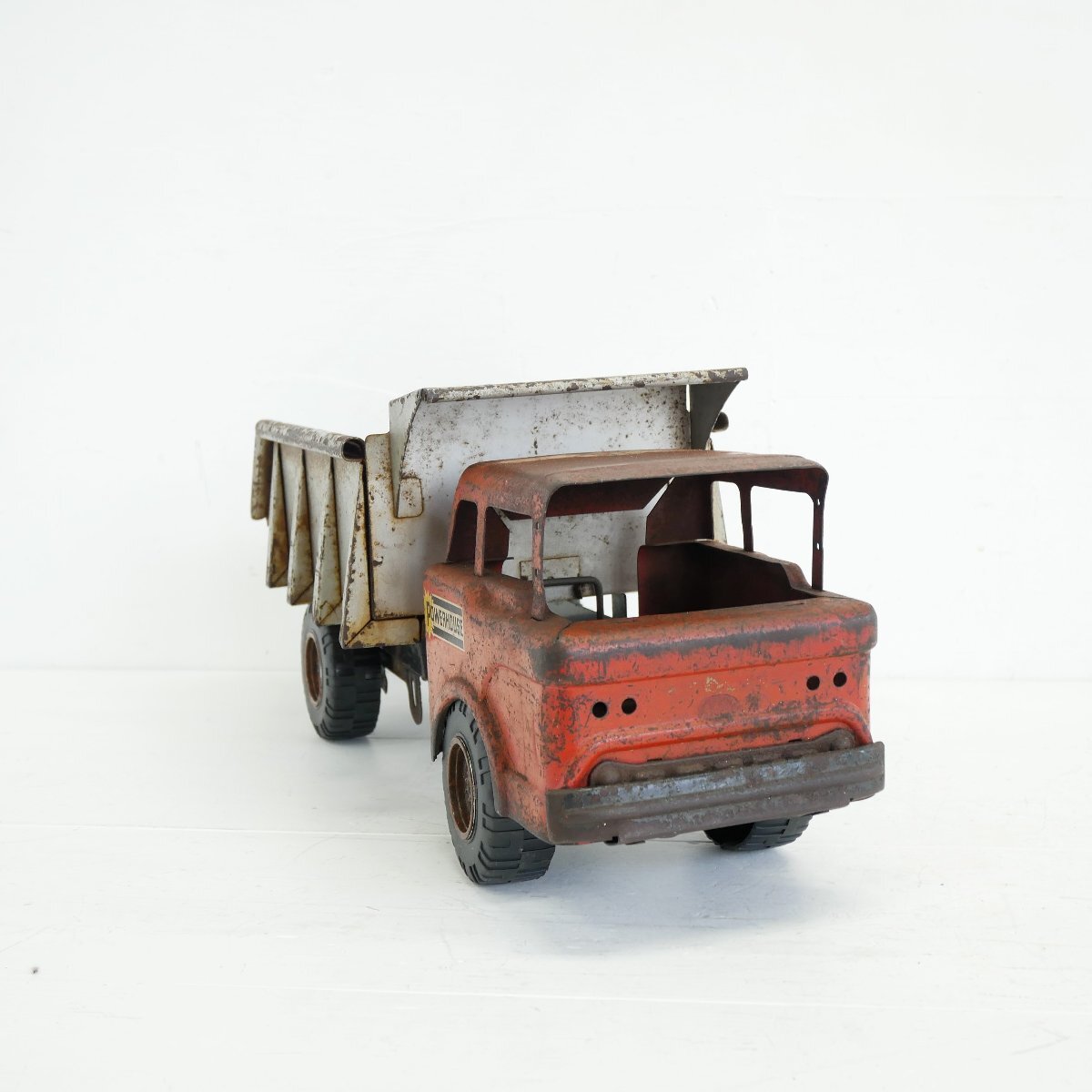 1950's-60's [Marx Toys] Vintage игрушка грузовик / POWER HOUSE самосвал игрушка игрушка дисплей мелкие вещи #510-55-247-284