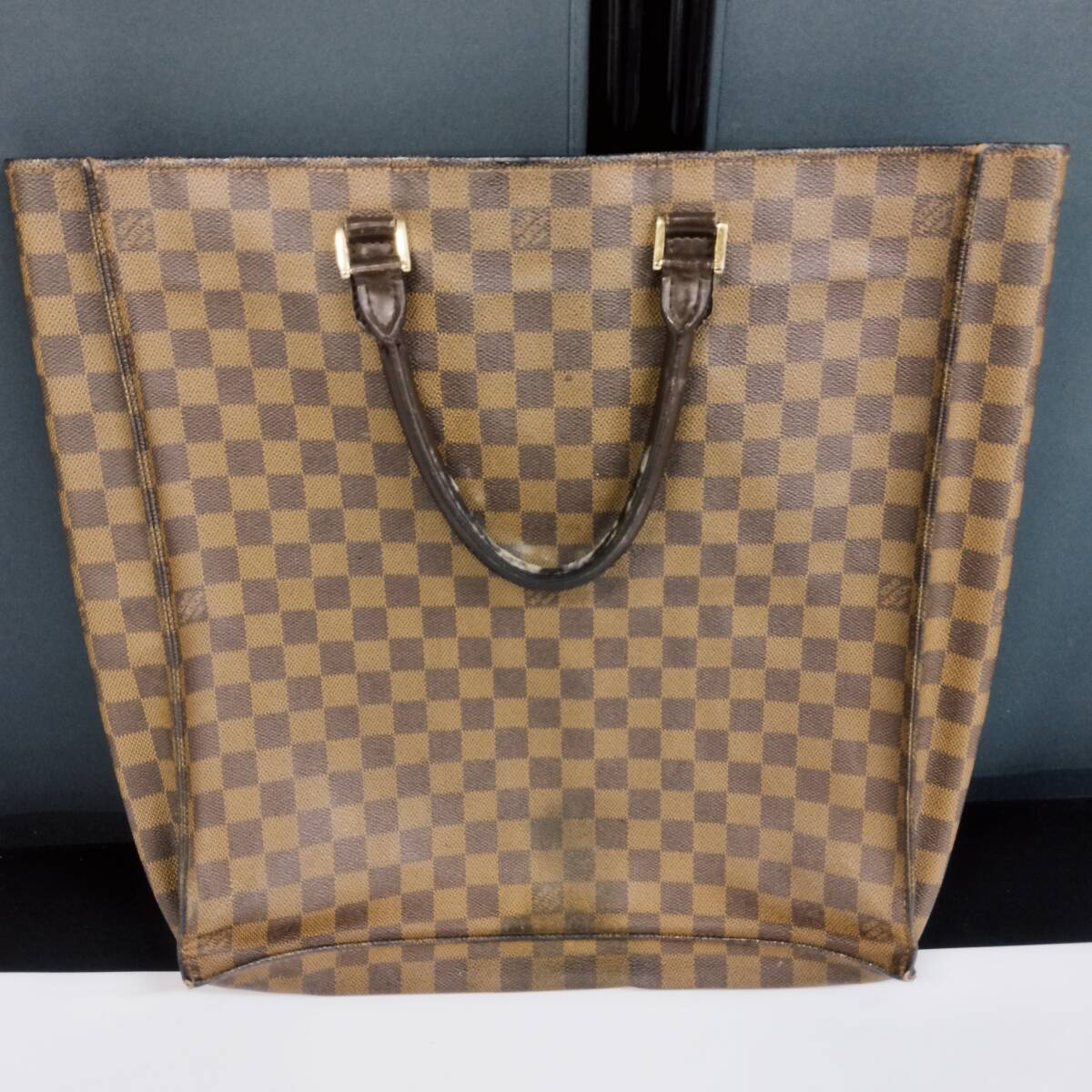 【D14738】ルイヴィトン ダミエ サックプラ ハンドバッグ　 N51140_画像1